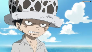 ワンピースアニメ ドレスローザ編 701話 ロー幼少期 | ONE PIECE Episode 701