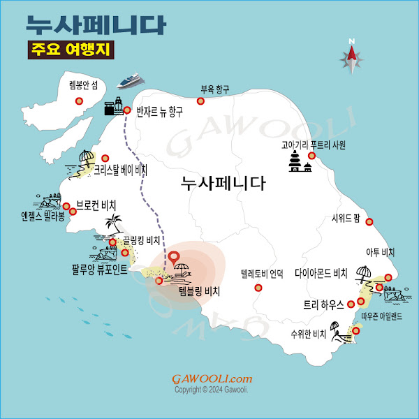 템블링 지도
