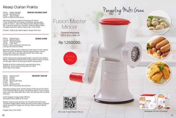 Tupperware Fusion Master Mincer