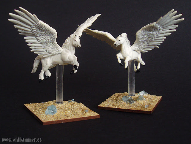 Kings of War - Forces of Nature Pegasus - Pegasos de Fuerzas de la Naturaleza