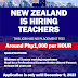New Zealand is Hiring Teachers (Deadline of Application: Dec. 09, 2023)