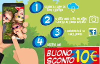 Logo Toys Center ti regala un buono sconto da 10 euro