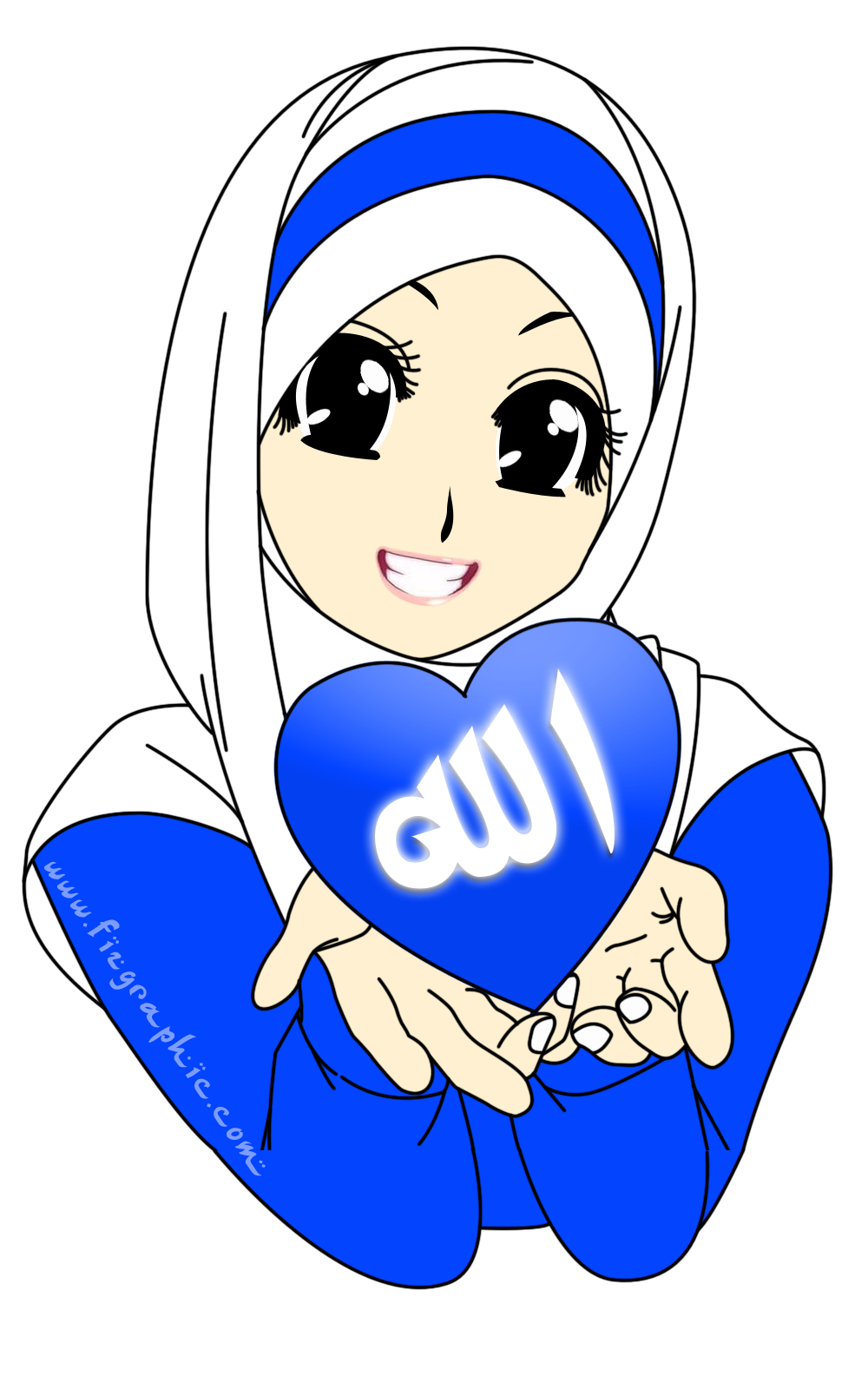 Gambar Kartun  Muslimah Lelah  Gambar Kartun 