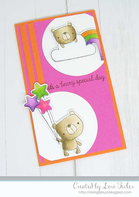 Beary Special Day card-designed by Lori Tecler/Inking Aloud-stamps from Reverse Confetti