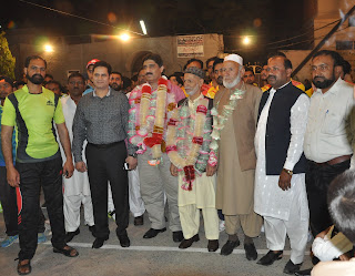 Mirza Arshad Baig With Chief Guest's