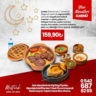 Mustank Burger Kastamonu Ramazan 2023 İftar Menüleri ve Fiyatları