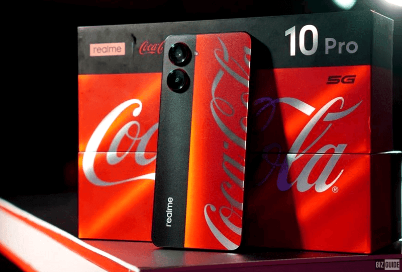 File photo: realme 10 Pro Coca-Cola® Edition