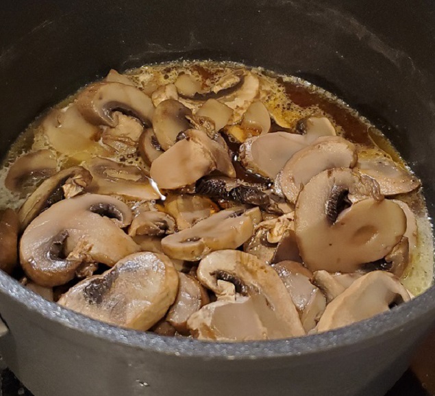 sauteed mushrooms