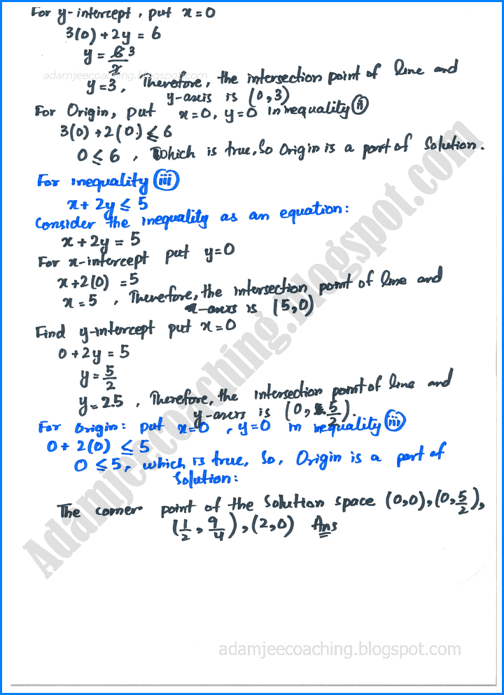 linear-programming-exercise-9-2-mathematics-11th