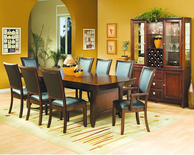 Furniture  Rooms on Luxury Home Furniture   For Dining Room With Leather On Chairs