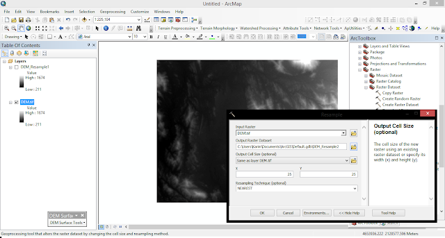DEM Resample