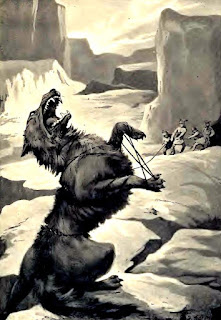 La leyenda del lobo Fenrir-Ragnarok-simbolos nordicos