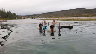 Fiordos del Este de Islandia, Vök Baths, Iceland.