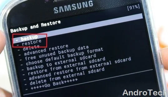 Flash android ROM