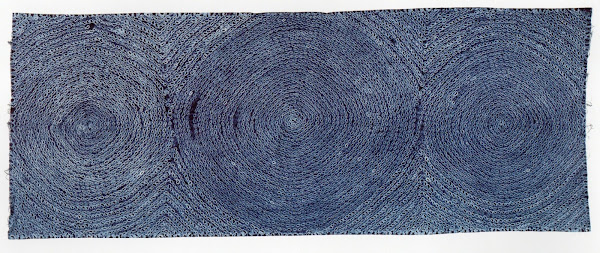 Yoruba indigo-dyed cloth