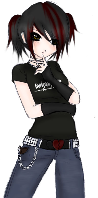 Emo scene anime girl | ✩ EmoSceneLove ✩ | Pinterest | Emo scene ...