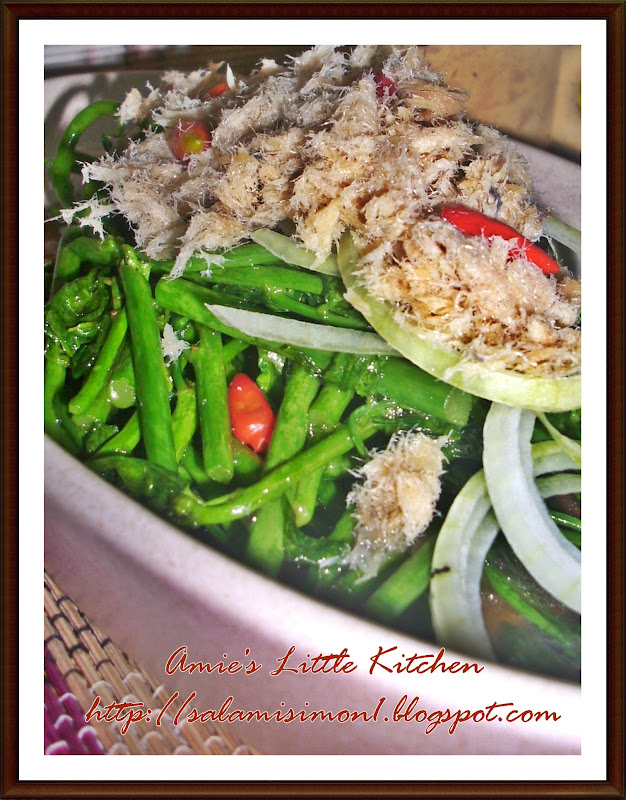 AMIE'S LITTLE KITCHEN: Sayur Cangkuk Manis Ikan Kurau Kering