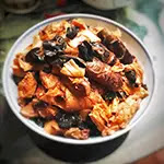 Buddha’s delight, celebration, chinese, chinese new year, Nam Yue, Nam Yue Luohan Zhai, recipe, red fermented bean curd, vegetarian, 南乳炆齋, 南乳羅漢齋, 南乳齋煲