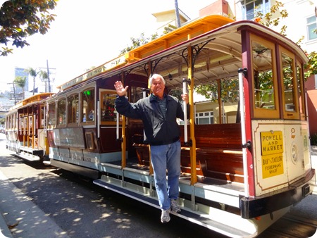paul on trolley