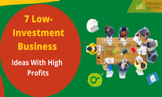                                                                                           7 Low-Investment Business Ideas With High Profits