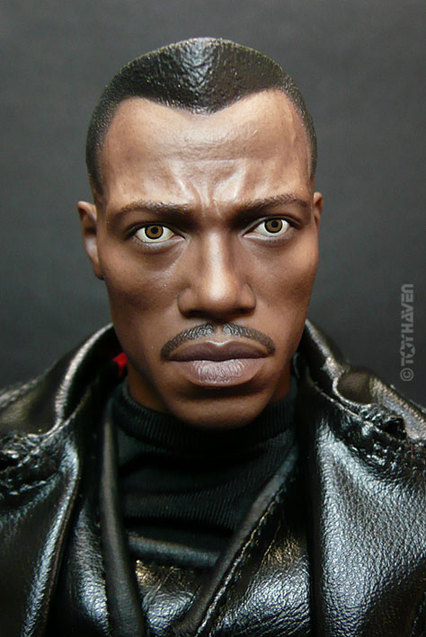 wesley snipes blade. This FANTASTIC lifelike head sculpt of Wesley Snipes as Blade was sculpted 
