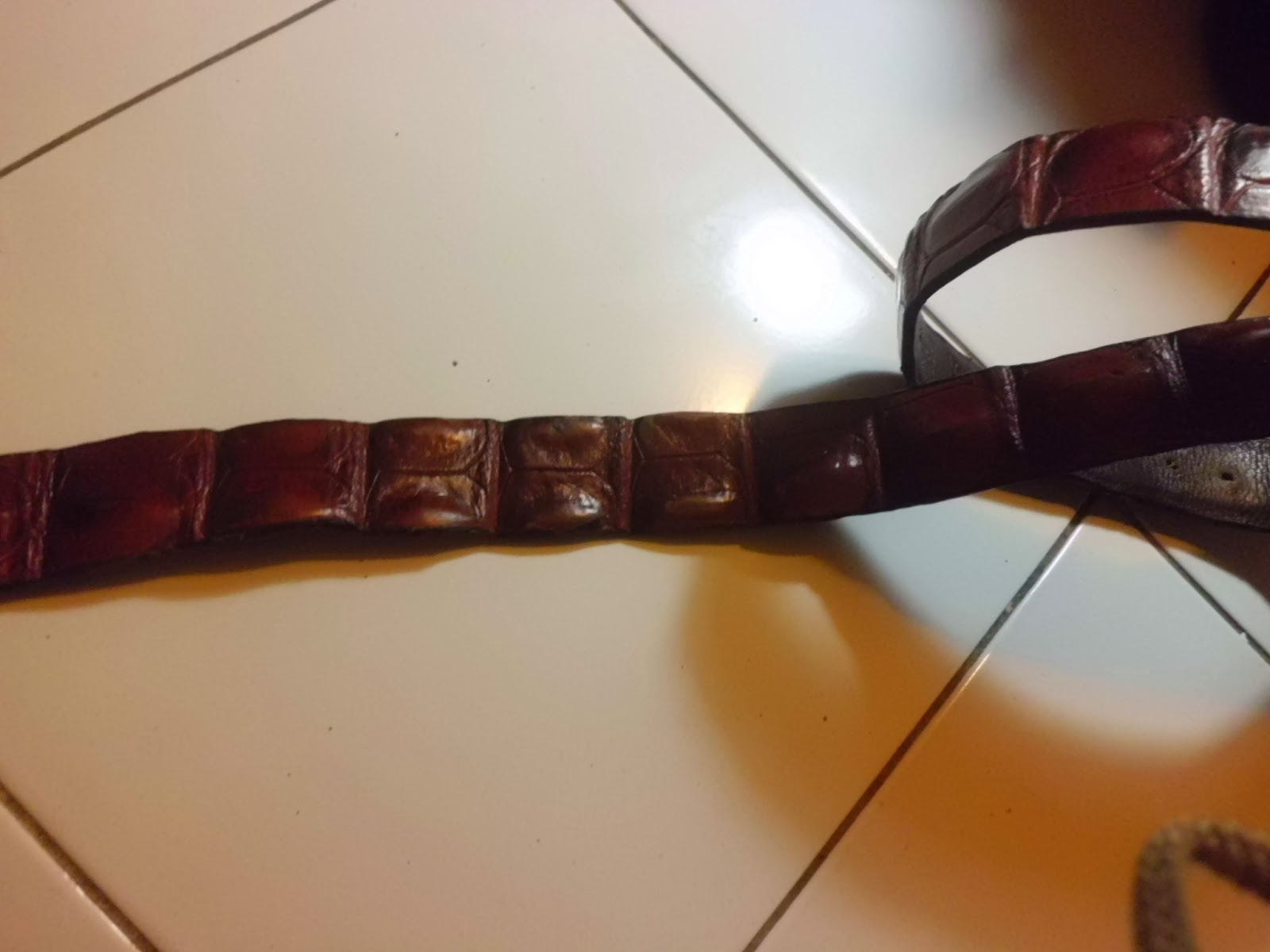 KOLEKSI ANTIK SABUK KULIT ORIGINAL HARLEY DAVIDSON