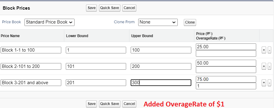 Salesforce CPQ Tutorial 5 - Setting Block Price with OverageRate