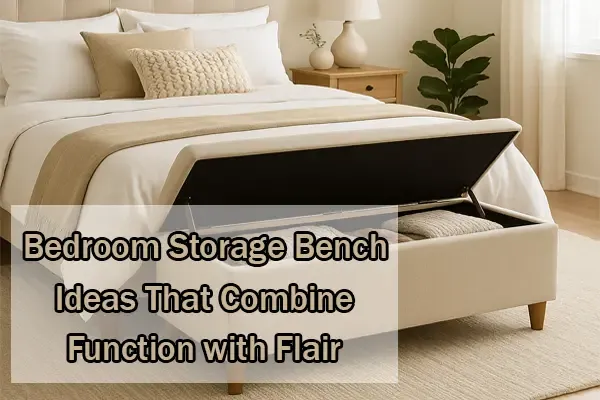 Bedroom Storage Bench Ideas That Combine Function with Flair