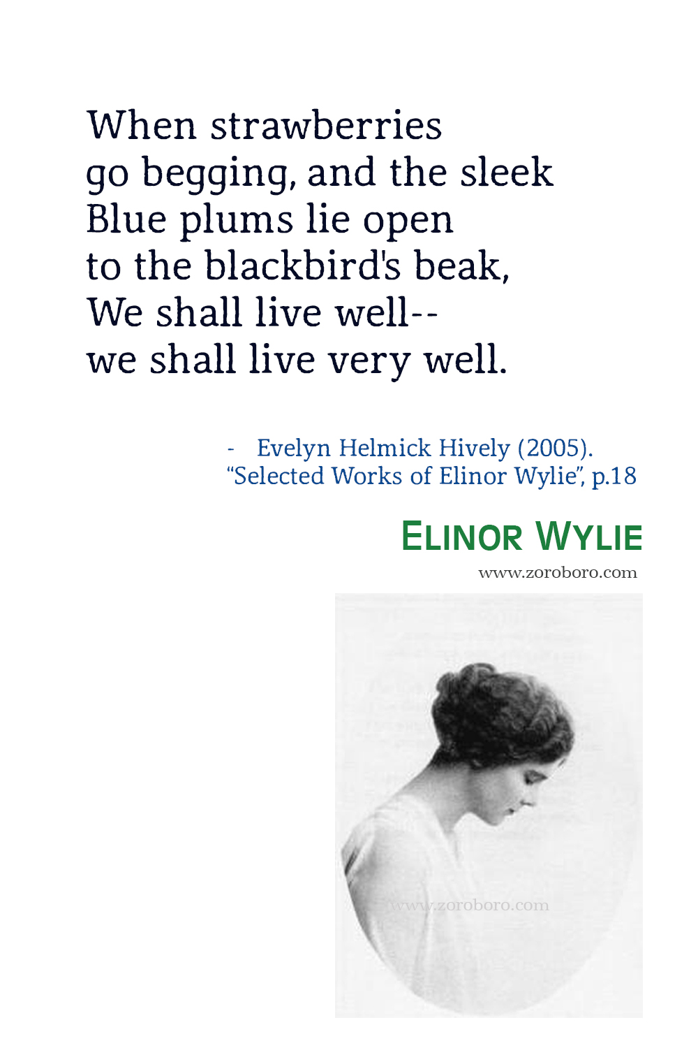 Elinor Wylie Quotes, Elinor Wylie Poet, Elinor Wylie Poetry, Elinor Wylie Poems, Elinor Wylie Books Quotes, Elinor Wylie : Selected Poems