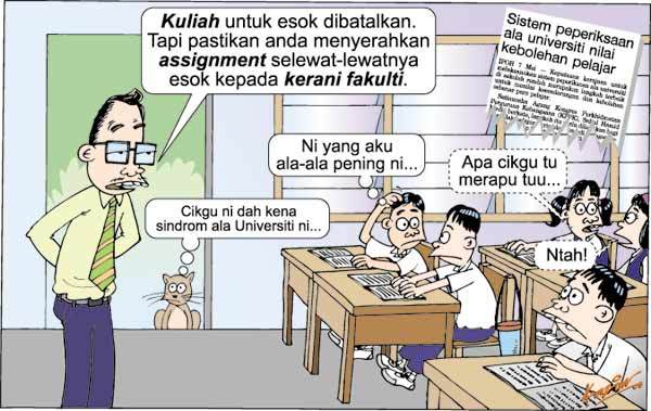 Kumpulan Karikatur Seorang Guru  SDN 22 TALANG KELAPA