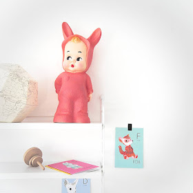 Lapin & Me baby Konijn lamp oud roze