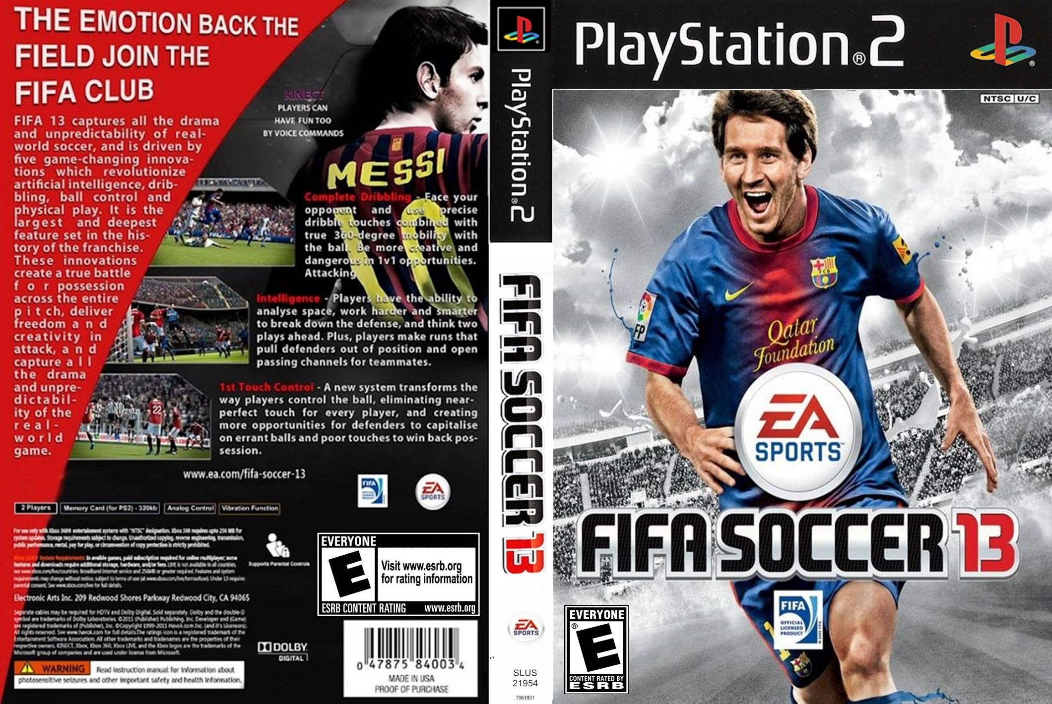 FIFA 13 - Playstation 2 (PS2 ISOS) ROM - Free Download