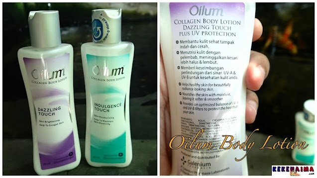 review oilum collagen body lotion
