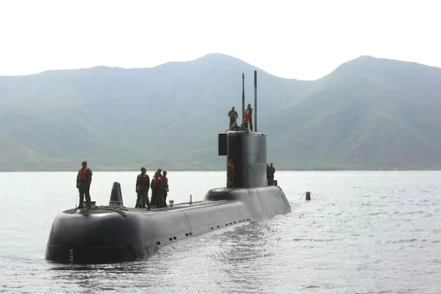 El Submarino 209 S-31 Sábalo de la Armada Venezolana