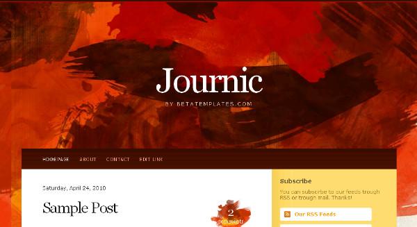 Journic Blogger Template