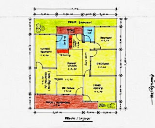 50+ Contoh Gambar Denah Rumah Minimalis - Rumah Minimalis