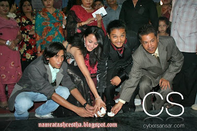 Namrata Shrestha at Premier show of Mero Euta Saathi Cha 3