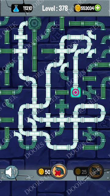  Plumber 3: Plumber Pipes Connect Level 378 Solution, Cheats, Walkthrough for android, iphone, ipad and ipod