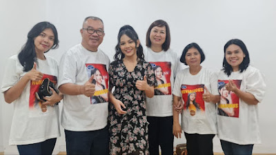 Rudy Hermanto PDIP Ajak Warga Sumut Dukung Novia Situmeang di Indonesian Idol