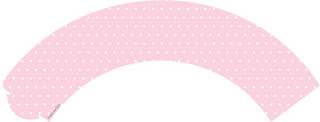 Baby Lamb in Pink Free Printable Wrappers Cupcake.