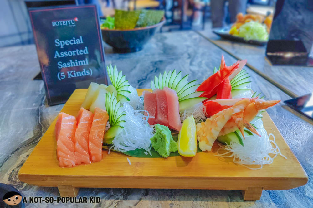 Special Assorted Sashimi - 5 Kinds