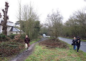 Along the edge of Hayes Common towards Keston