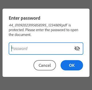 First Bank e-Statement password