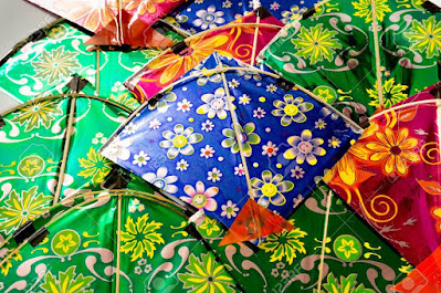 beautiful designer kites for Kite Flying Festival