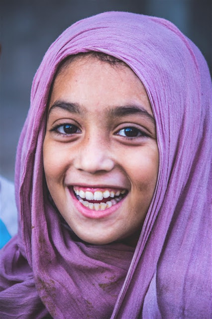 portraits people photo from pakistan smile young girl