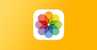 imagen donde se ve el icono de la app Fotos del iPhone