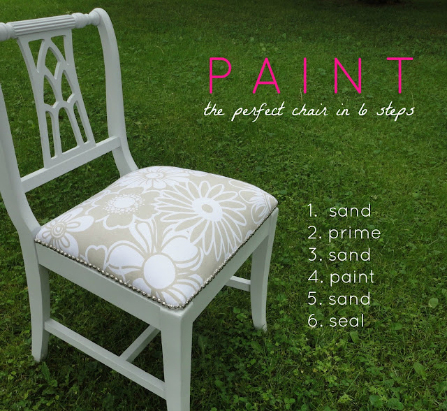 How To Paint the Perfect Chair in 6 Steps | LiveLoveDIY