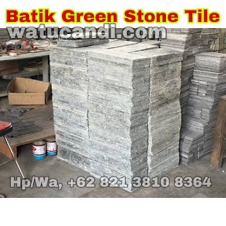 natural stone tile batik bali green stone indonesia