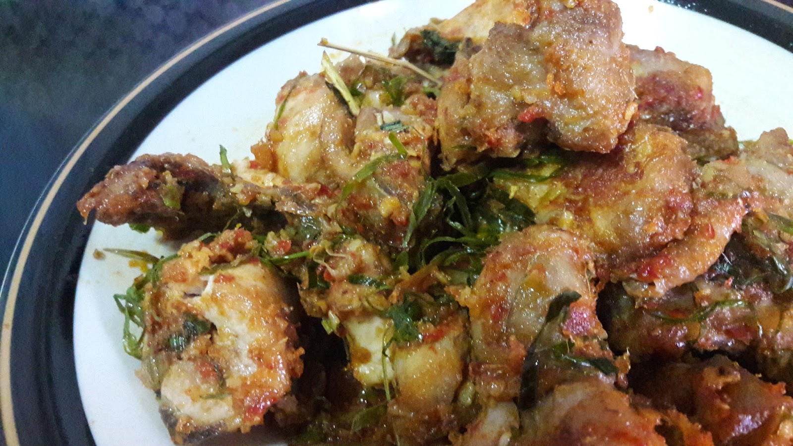 Foodspiration: RECIPE #6 Ayam Bumbu Rica-Rica (Chicken with Rica - Rica