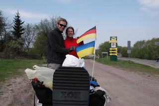 Katja und Falk sind in die Ukraine eingereist